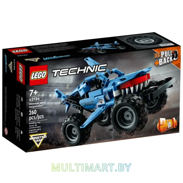 Конструктор LEGO Technic 42134 Monster Jam Megalodon